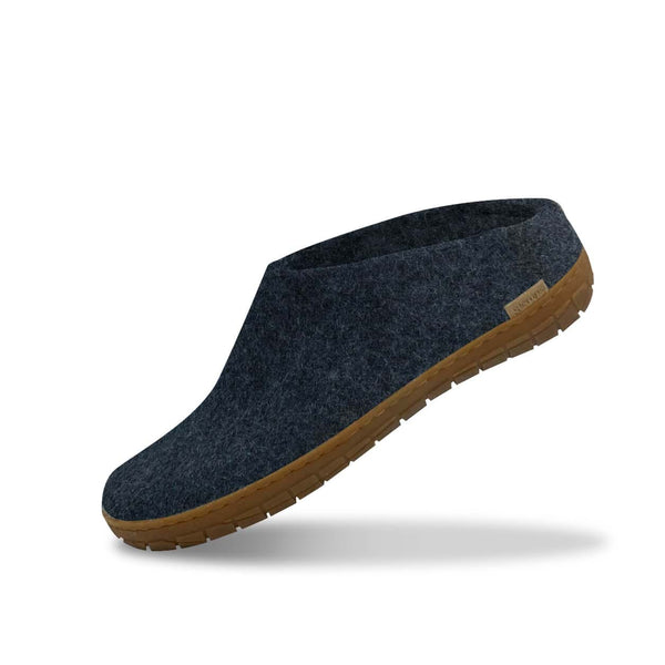 glerups Slip-on with natural rubber sole - honey Slip-on with rubber sole Denim