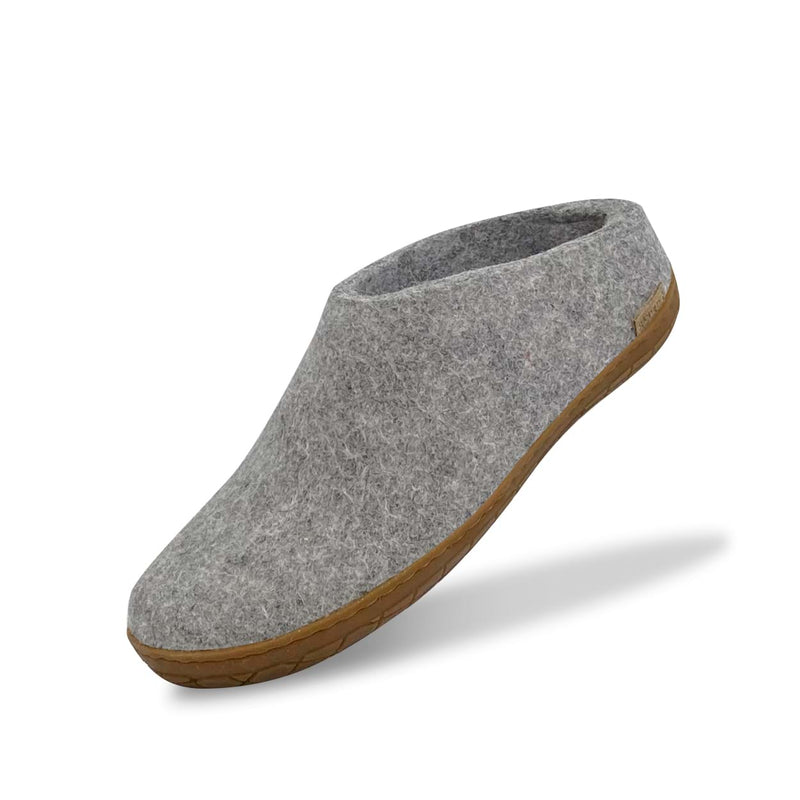 glerups Slip-on with natural rubber sole - honey Slip-on with rubber sole Grey