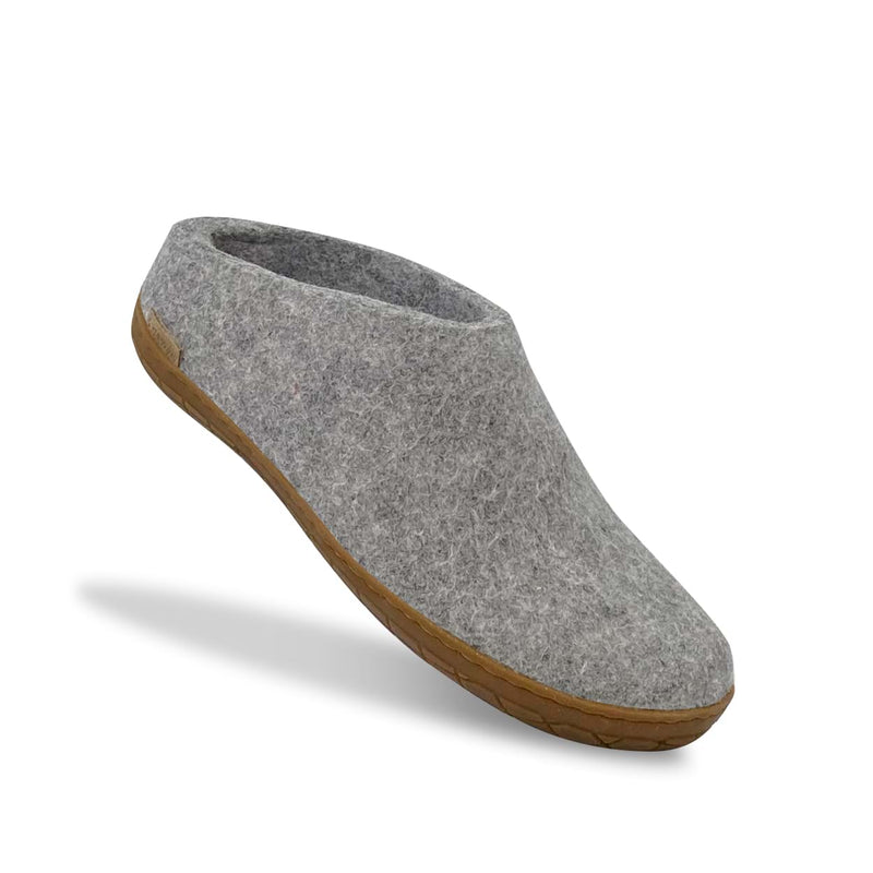 glerups Slip-on with natural rubber sole - honey Slip-on with rubber sole Grey
