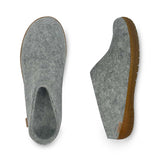glerups Slip-on with natural rubber sole - honey Slip-on with rubber sole Grey
